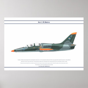 Poster Aero L-39 Ouzbékistan