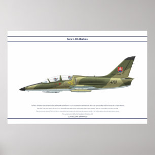 Poster Aero L-39 Slovaquie