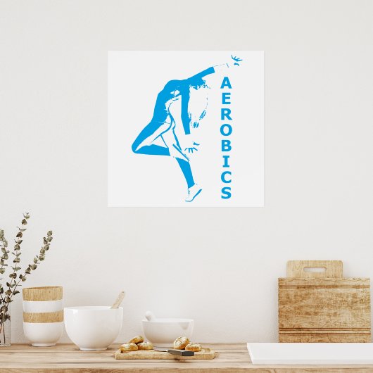 Poster Aérobic (Cuisine)