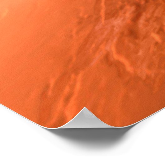 Poster Aérocoque Avec Perpersévérance Rover Descente Vers (Coin)