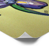 Poster Aéronautique Iris Art Moderne Peinture Imprimer Po (Coin)