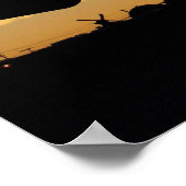 Poster Aéronef A-10 Thunderbolt II (Coin)