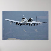 Poster Aéronef A-10 Thunderbolt II (Devant)