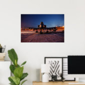 Poster Aéronef A-10 Thunderbolt II (Bureau à domicile)