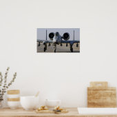 Poster Aéronef A-10 Thunderbolt II (Cuisine)