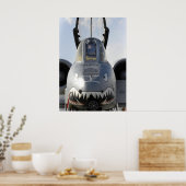 Poster Aéronef A-10 Thunderbolt II (Cuisine)
