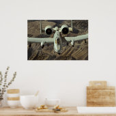 Poster Aéronef A-10 Thunderbolt II (Cuisine)