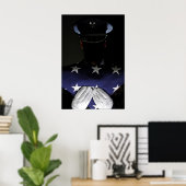 Poster Aéronef affecté à la Garde d'honneur de la base (Bureau à domicile)