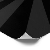 Poster Aéronef Cessna Silhouette Flying Black Burning (Coin)