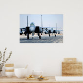 Poster Aéronef F-15E Strike Eagle (Cuisine)