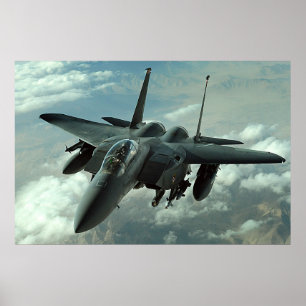 Poster Aéronef F-15E Strike Eagle