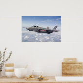 Poster Aéronef F-35 Lightning II (Cuisine)