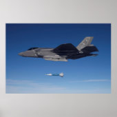 Poster Aéronef F-35 Lightning II (Devant)