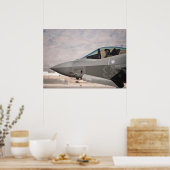 Poster Aéronef F-35A Lightning II (Cuisine)