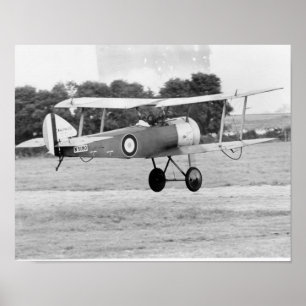 Poster Aéronef Sopwith Décollage