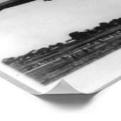 Poster Aéronef Zeppelin Bodensee Berlin Allemagne (Coin)