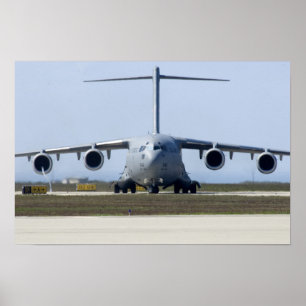 Poster Aéronefs C-17 Globemaster III