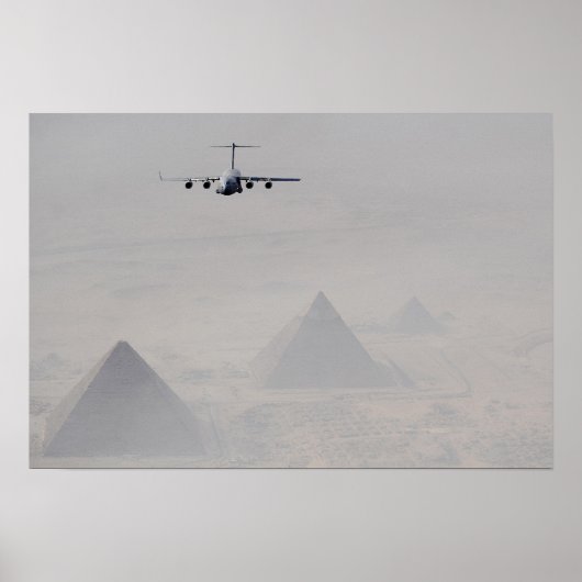 Poster Aéronefs C-17 Globemaster III (Devant)