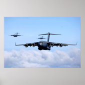 Poster Aéronefs C-17 Globemaster III (Devant)