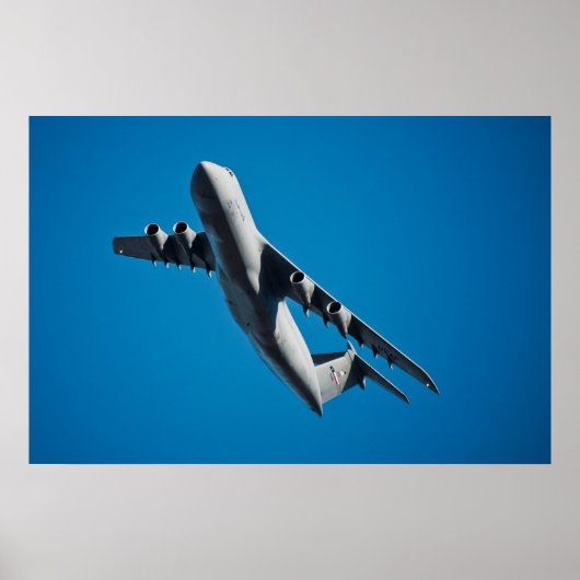 Poster Aéronefs C-5 Galaxy (Devant)
