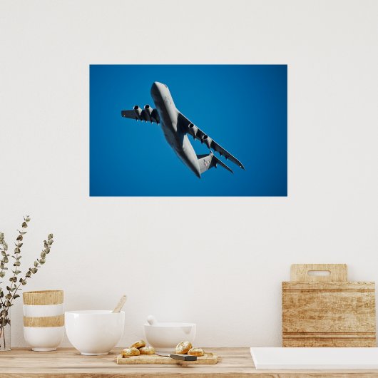 Poster Aéronefs C-5 Galaxy (Cuisine)