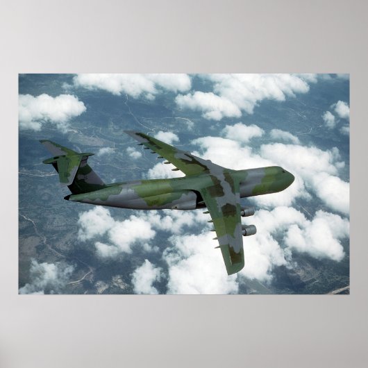 Poster Aéronefs C-5 Galaxy (Devant)
