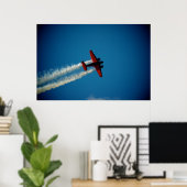 Poster Aéronefs classiques Beech 18 (Bureau à domicile)