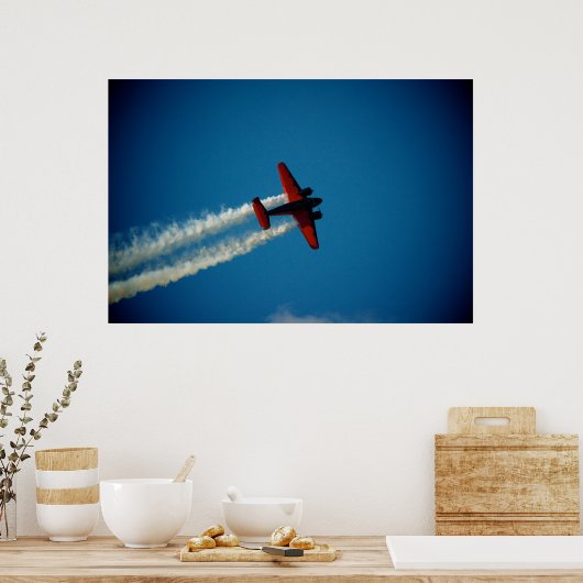 Poster Aéronefs classiques Beech 18 (Cuisine)