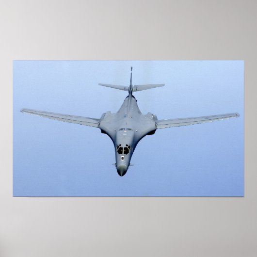 Poster Aéronefs de Lancer B-1B (Devant)
