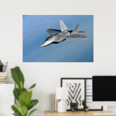 Poster Aéronefs de Raptor F-22 (Bureau à domicile)