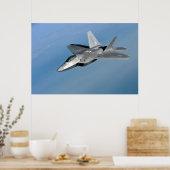 Poster Aéronefs de Raptor F-22 (Cuisine)