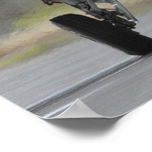 Poster Aéronefs de Raptor F-22 (Coin)