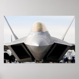 Poster Aéronefs de Raptor F-22