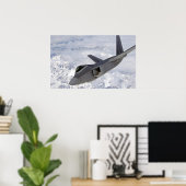 Poster Aéronefs de Raptor F-22 (Bureau à domicile)