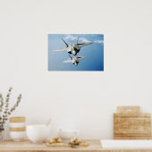 Poster Aéronefs de Raptor F-22 (Cuisine)