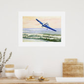 Poster Aéronefs vintages (Cuisine)