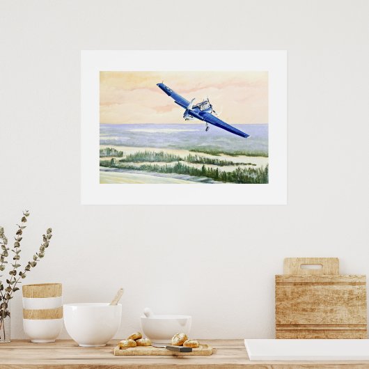 Poster Aéronefs vintages (Cuisine)