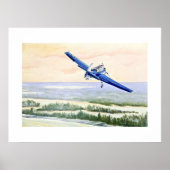 Poster Aéronefs vintages (Devant)