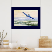 Poster Aéronefs vintages (Cuisine)