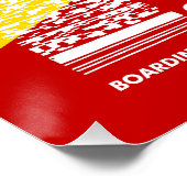 Poster Aéroport BCN de Barcelone (Coin)