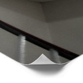 POSTER AÉROPORT DE BERLIN TEMPELHOF ESCALIER SPIRAL (Coin)