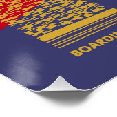 Poster Aéroport DFW de Dallas (Coin)