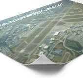 Poster Aéroport international de Daytona (Coin)