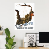 Poster aéroporté (Bureau à domicile)