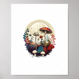Poster Aesthetic Goblincore et Cottagecore Avant-Champign