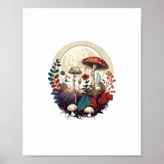 Poster Aesthetic Goblincore et Cottagecore Avant-Champign