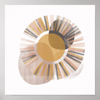 Poster Aesthétique Bohème Aquarellerie,