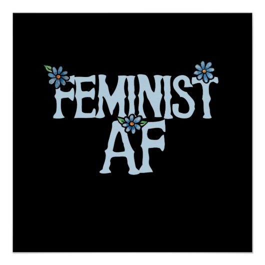 Poster AF féministe (Devant)