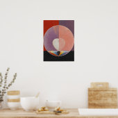 Poster Af Klint - La colombe (Cuisine)