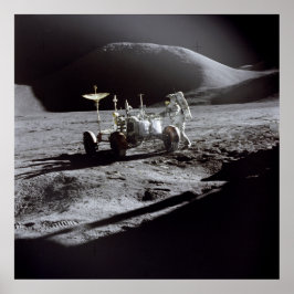 Poster/Afdruk: Astronaut Irwin op Moon Poster
